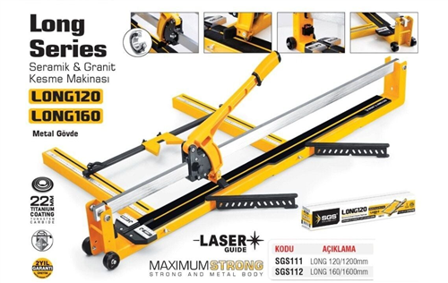 SGS Long Metal Gövde 120 Granit Kesme ✓